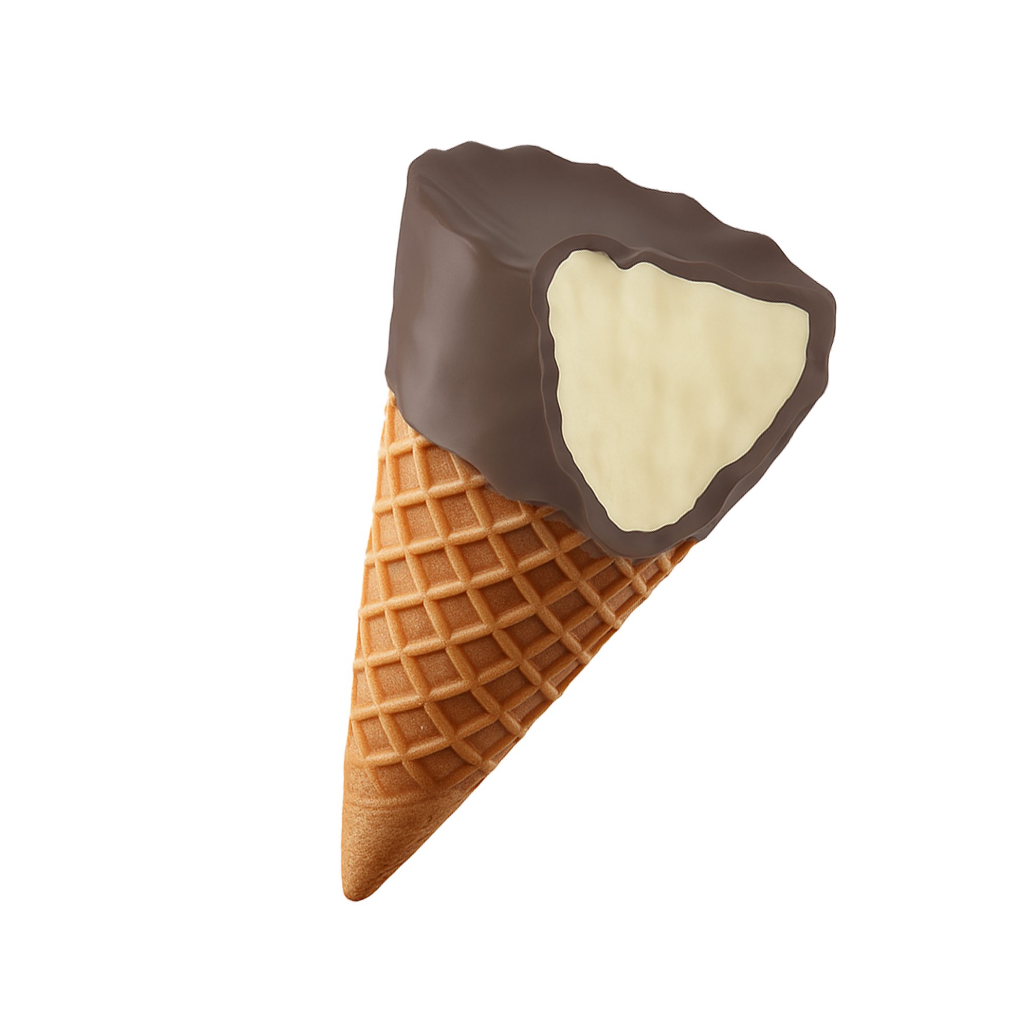 100mg White Chocolate Waffle Cones - D8 & THCP - Chill Plus (1,200mg)