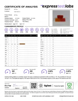 75mg Delta 8 THC Gummies