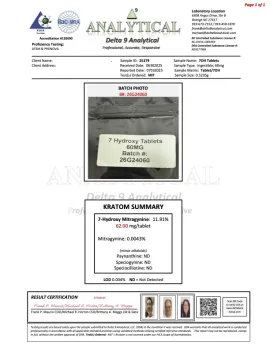 60mg 7-Hydroxy Tablets 