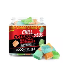 Delta 8 Fruity Blend Gummies - Chill Extreme - 3000mg