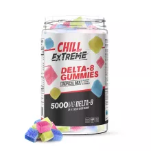 Delta 8 Tropical Mix Gummies - Chill Extreme - 5000X