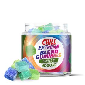 D8 & D9 Blend - Double D Gummies - Chill Extreme - 1000mg