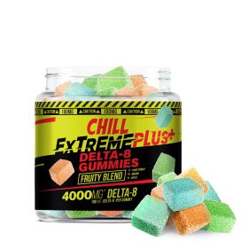 100mg Delta 8 THC Gummies - Fruity Blend