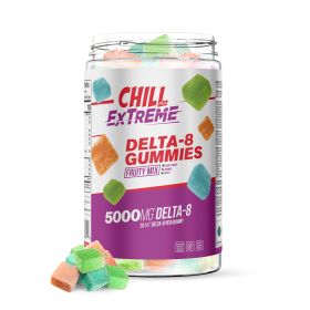 Delta 8 Fruity Mix Gummies - Chill Extreme - 5000X