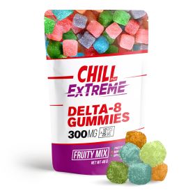 Delta 8 Fruity Mix Gummies - Chill Plus - 300mg