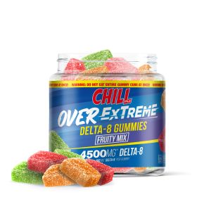 Delta 8 Fruity Mix Gummies - Chill Plus - 4500mg