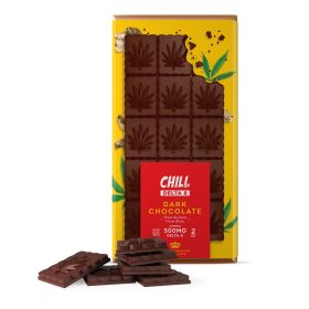 Delta 8 THC Chocolate Bar - Belgium Dark - Chill Plus - 500mg