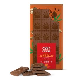 Delta 8 THC Chocolate Bar - Belgium Milk - Chill Plus - 500mg