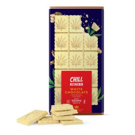 Delta 8 THC Chocolate Bar - Belgium White - Chill Plus - 500mg