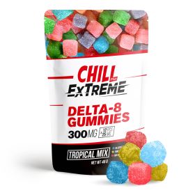 Delta 8 Tropical Mix Gummies - Chill Plus - 300mg