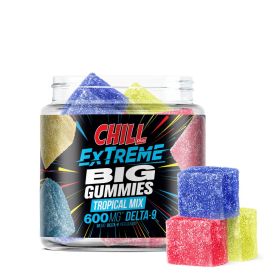 Delta 9 Tropical Mix Gummies - Chill Plus - 600mg