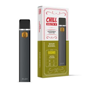 900mg Delta 8 Vape Pen - Sour Diesel - Sativa - 1ml