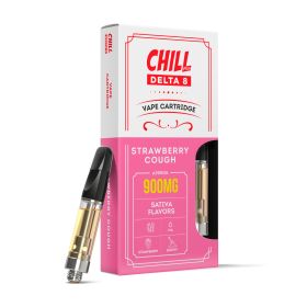 Strawberry Cough Delta 8 THC - Cart - 900mg - Chill