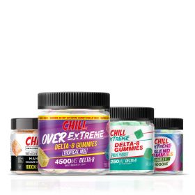 Chill D8 Gummies 4 Pack - Bundle