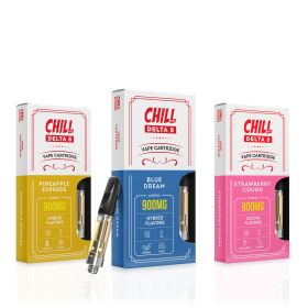 Chill D8 THC Carts Variety Pack - Bundle
