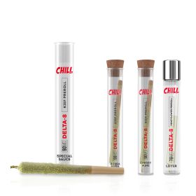 Chill Delta-8 THC Pre-Rolls 4 Pack - Bundle