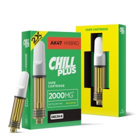 2000mg D8 Vape Cart - AK47 - Hybrid - 2ml 