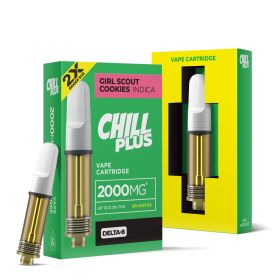 2000mg D8 Vape Cart - Girl Scout Cookies - Indica- 2ml