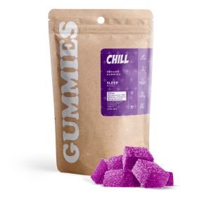 140mg Sleep Gummies - Full Spectrum CBD, CBN, L-Theanine, Melatonin