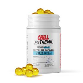 35mg D8 & CBD Isolate Capsules - 60ct - Chill Extreme