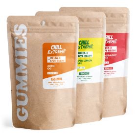 50mg D8 + Live Resin Gummies Bundle - Chill Extreme