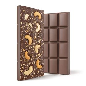 600mg Milk Chocolate & Cashews Bar - Delta 8