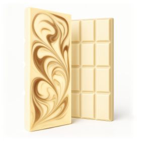 600mg White & Milk Chocolate Bar - Delta 8