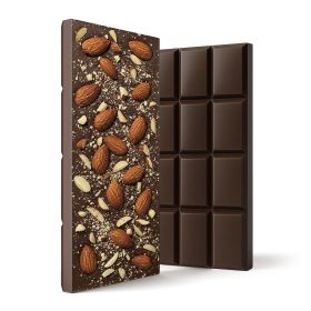 1,200mg Dark Chocolate & Almond Bar - Delta 8