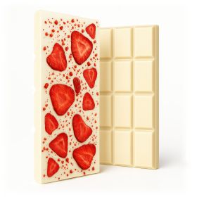 600mg White Chocolate & Strawberries Bar - Delta 8