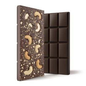 600mg Dark Chocolate & Cashews Bar - Delta 8