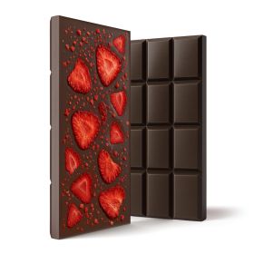 600mg Dark Chocolate & Strawberries Bar - Delta 8