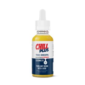 D9 Nano Unflavored Oil Drops - 1,200mg - Chill Plus