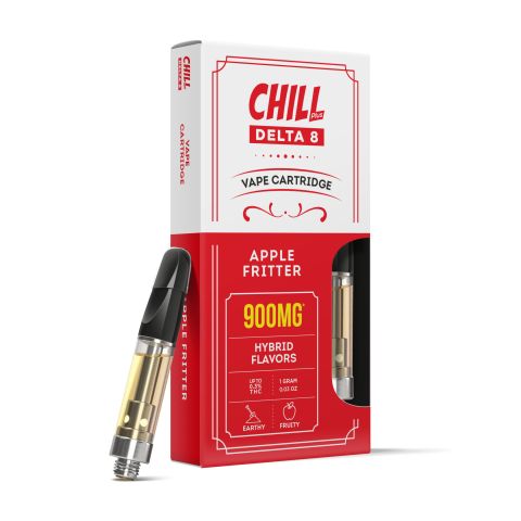 900mg Delta 8 Vape Cart - Apple Fritter - Hybrid - 1ml - Thumbnail 1