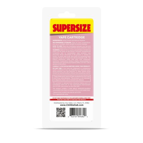 Berry White Delta 8 THC - Disposable - Chill - 1600mg - Thumbnail 3