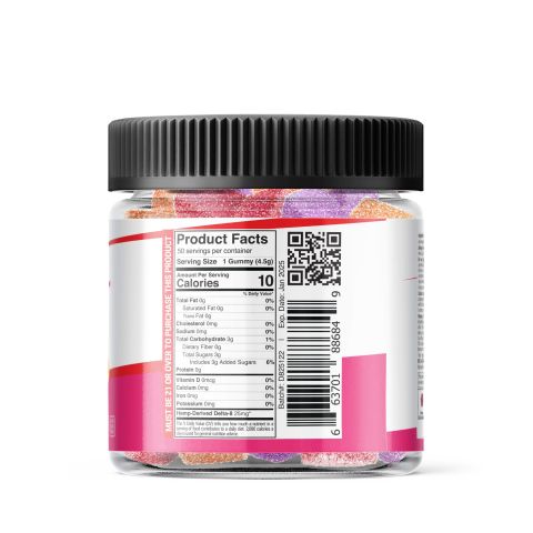CBD, D8 Blend - Paradise Mix Gummies - Chill Extreme - 1250X - Thumbnail 3