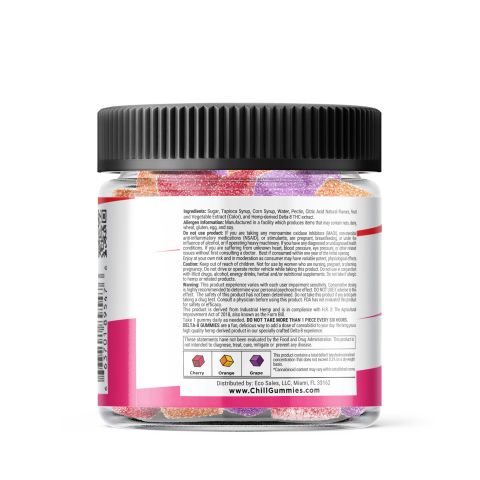 CBD, D8 Blend - Paradise Mix Gummies - Chill Extreme - 1250X - Thumbnail 4