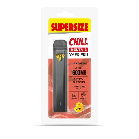 Clementine Delta 8 THC - Disposable - Chill Plus - 1600mg - Thumbnail 2
