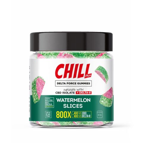 D8 & CBD Blend - Watermelon Slices - Chill Plus - 800X - Thumbnail 2
