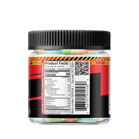 Delta 8 Fruity Blend Gummies - Chill Extreme - 3000mg - Thumbnail 4