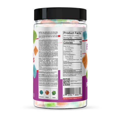 Delta 8 Fruity Mix Gummies - Chill Extreme - 5000X - 3