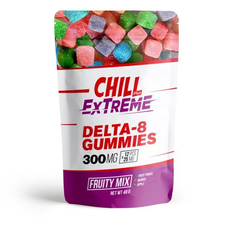 Delta 8 Fruity Mix Gummies - Chill Plus - 300mg - 2
