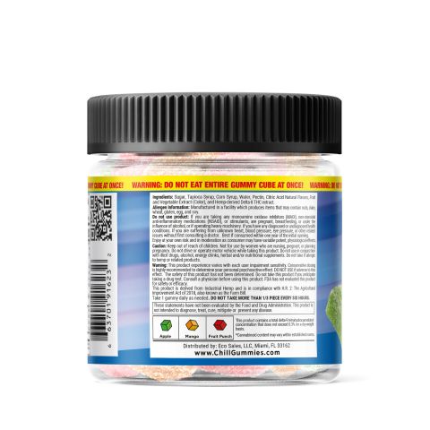 Delta 8 Fruity Mix Gummies - Chill Plus - 4500mg - Thumbnail 4