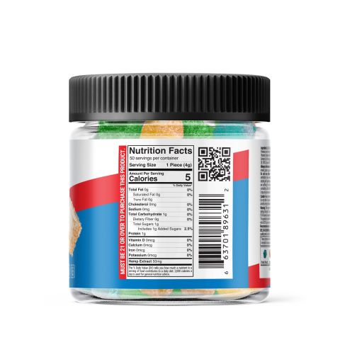 Delta 8 Fruity Mix Supreme Gummies - Chill Plus - 2500mg - Thumbnail 3