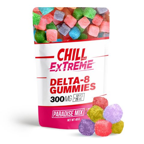 Delta 8 Paradise Mix Gummies - Chill Plus - 300mg - Thumbnail 1