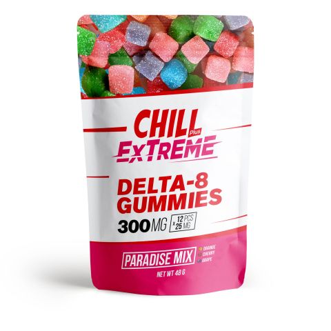 Delta 8 Paradise Mix Gummies - Chill Plus - 300mg - Thumbnail 2