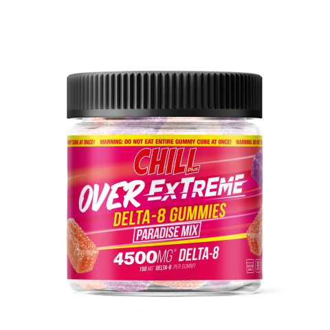 Delta 8 Paradise Mix Gummies - Chill Plus - 4500mg - Thumbnail 2