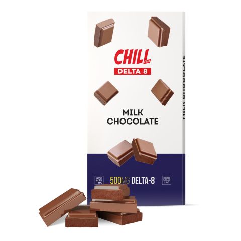 500mg Milk Chocolate Bar - Delta 8 - Thumbnail 1