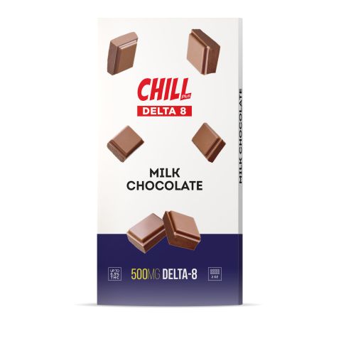 500mg Milk Chocolate Bar - Delta 8 - Thumbnail 2