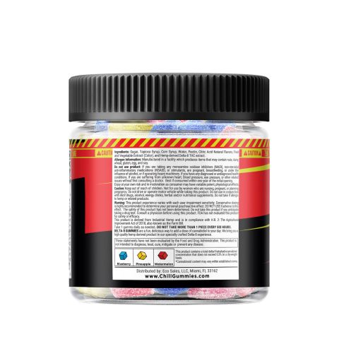 Delta 8 Tropical Mix Gummies - Chill Extreme - 3000MG - Thumbnail 4