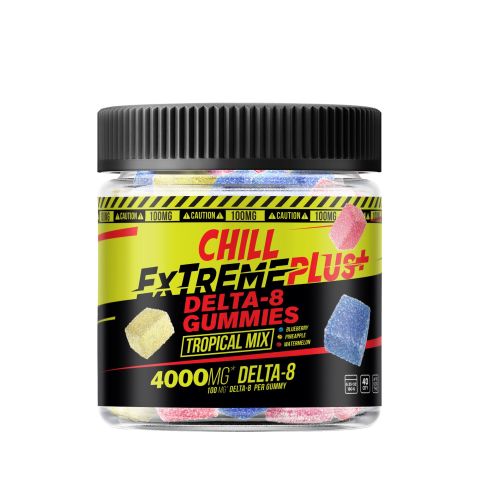 Delta 8 Tropical Mix Gummies - Chill Extreme - 4000MG - 2